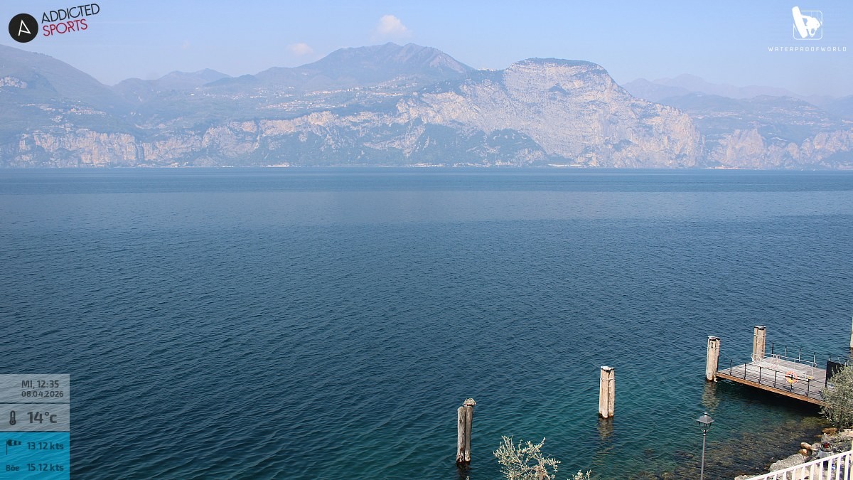 Archiv Foto Webcam Gardasee - Brenzone