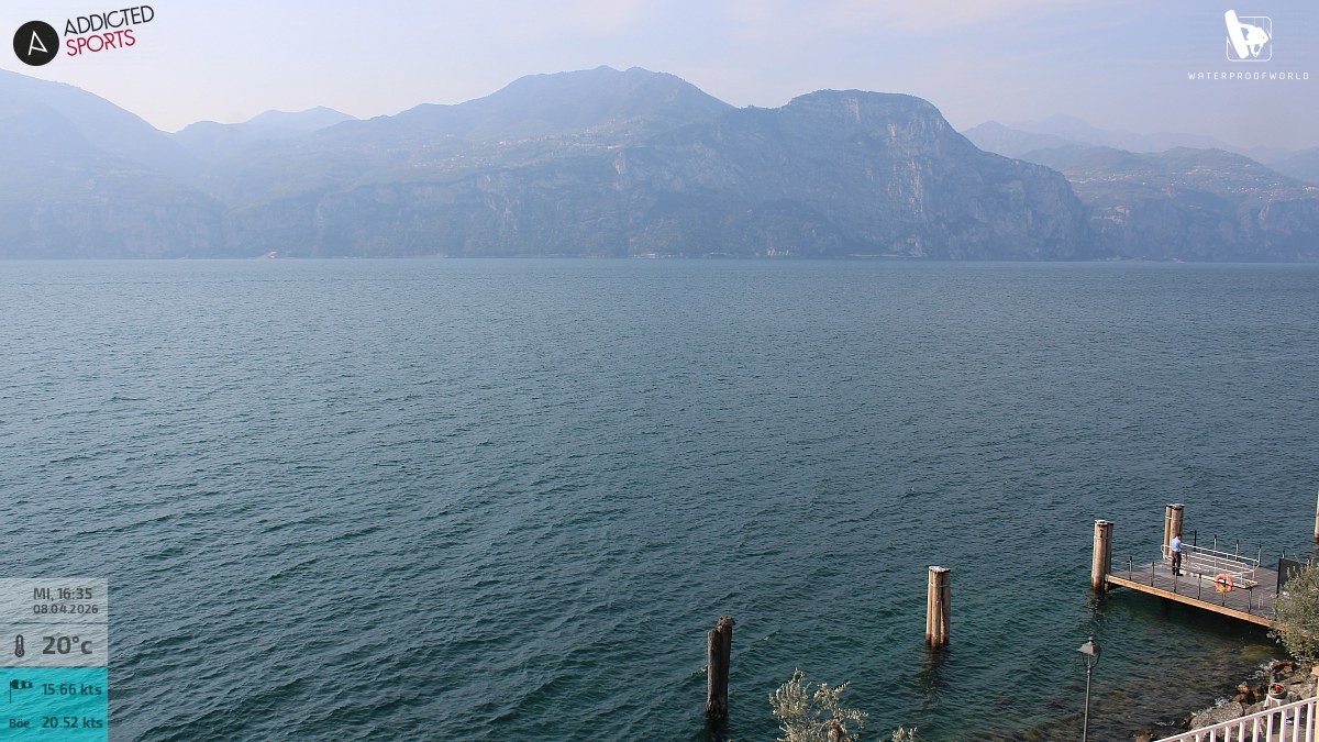 Archiv Foto Webcam Gardasee - Brenzone