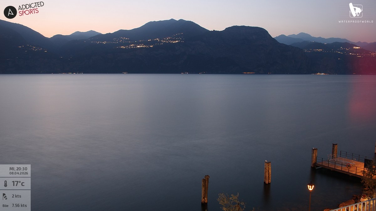 Archiv Foto Webcam Gardasee - Brenzone