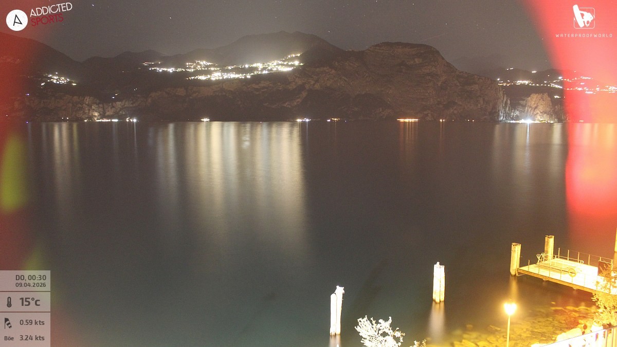 Archiv Foto Webcam Gardasee - Brenzone