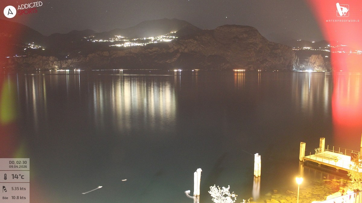 Archiv Foto Webcam Gardasee - Brenzone