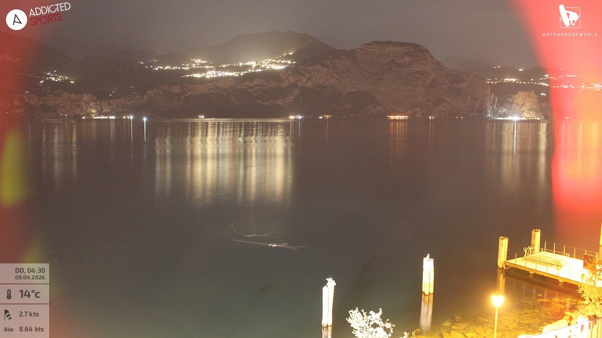 Archiv Foto Webcam Gardasee - Brenzone