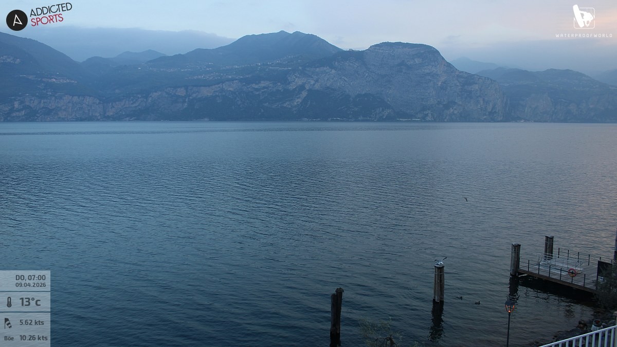 Archiv Foto Webcam Gardasee - Brenzone