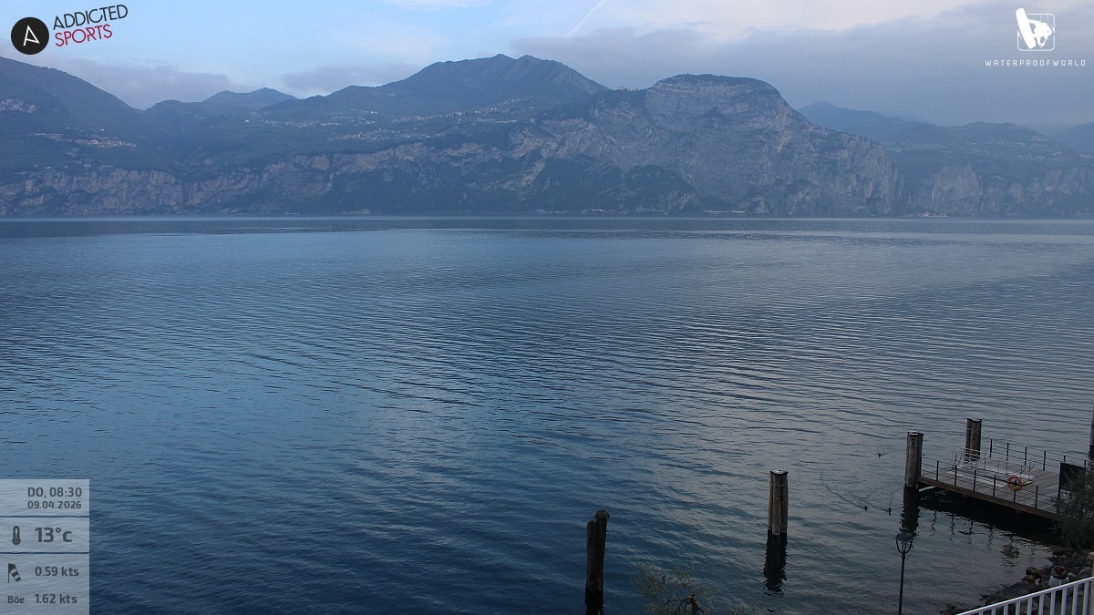 Archiv Foto Webcam Gardasee - Brenzone