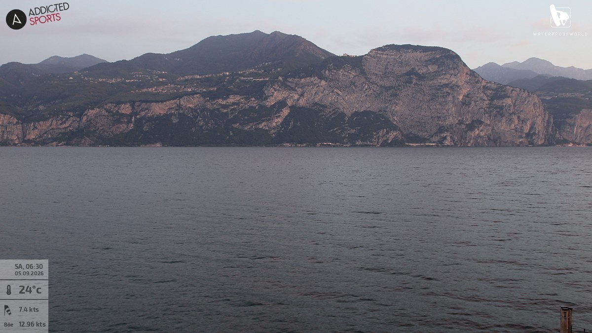 Archiv Foto Webcam Gardasee - Brenzone
