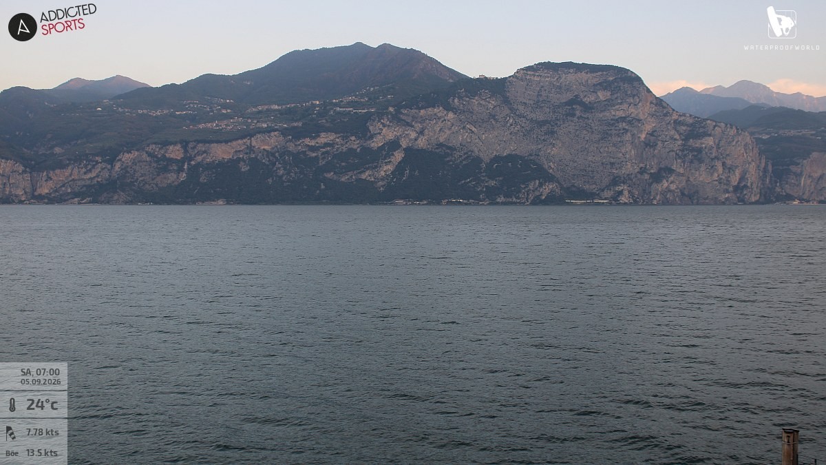 Archiv Foto Webcam Gardasee - Brenzone