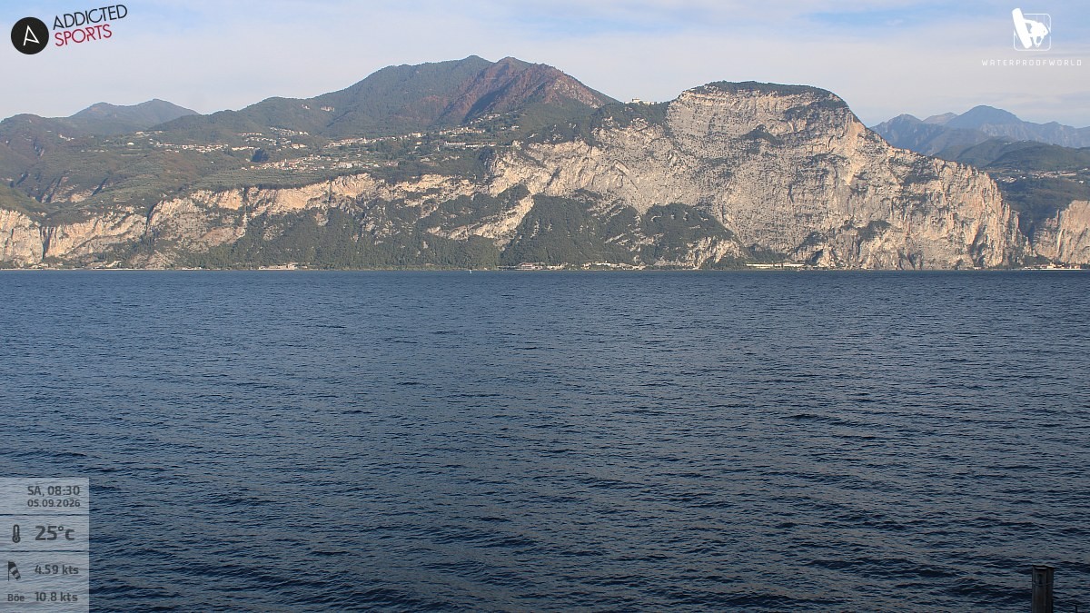 Archiv Foto Webcam Gardasee - Brenzone