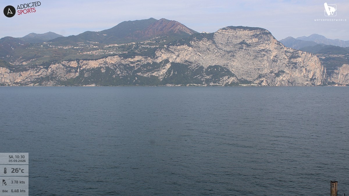 Archiv Foto Webcam Gardasee - Brenzone