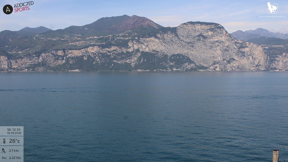 Archiv Foto Webcam Gardasee - Brenzone