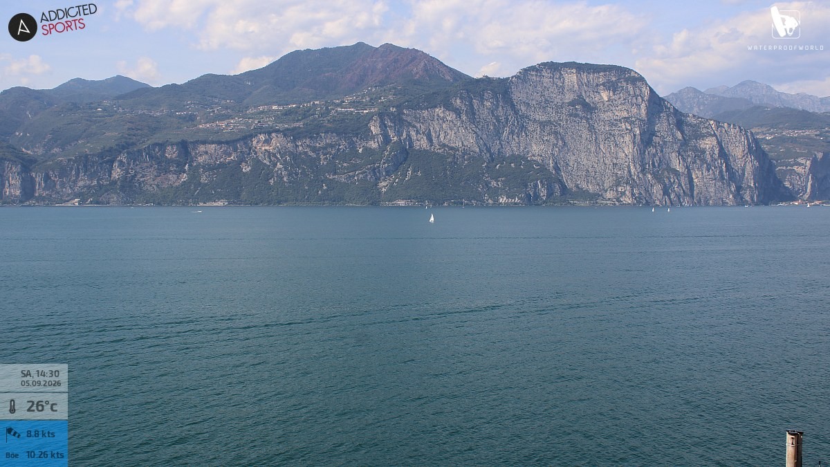 Archiv Foto Webcam Gardasee - Brenzone