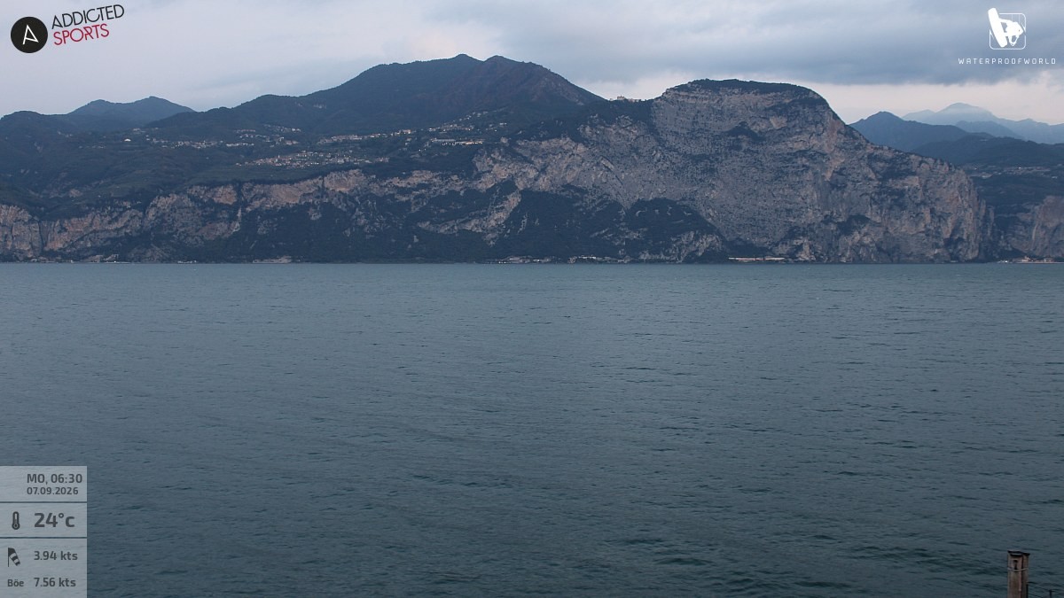 Archiv Foto Webcam Gardasee - Brenzone