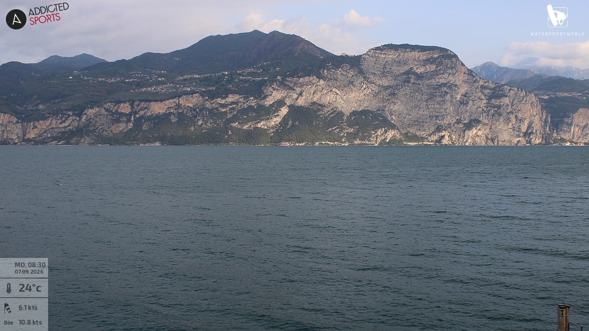 Archiv Foto Webcam Gardasee - Brenzone