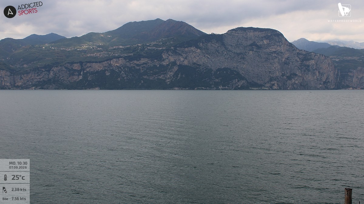 Archiv Foto Webcam Gardasee - Brenzone