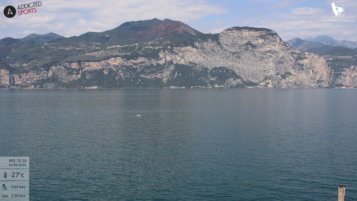 Archiv Foto Webcam Gardasee - Brenzone
