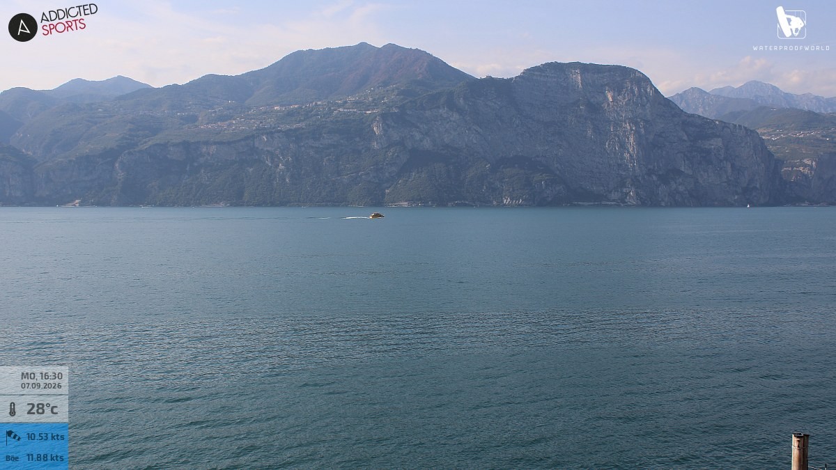 Archiv Foto Webcam Gardasee - Brenzone