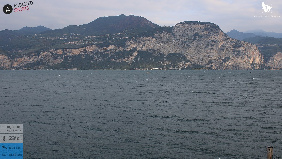 Archiv Foto Webcam Gardasee - Brenzone