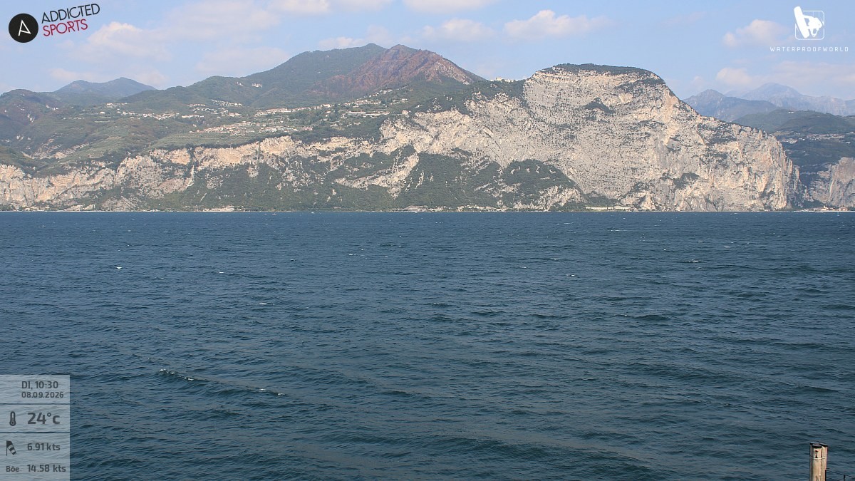 Archiv Foto Webcam Gardasee - Brenzone