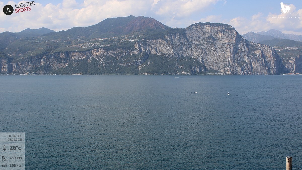 Archiv Foto Webcam Gardasee - Brenzone