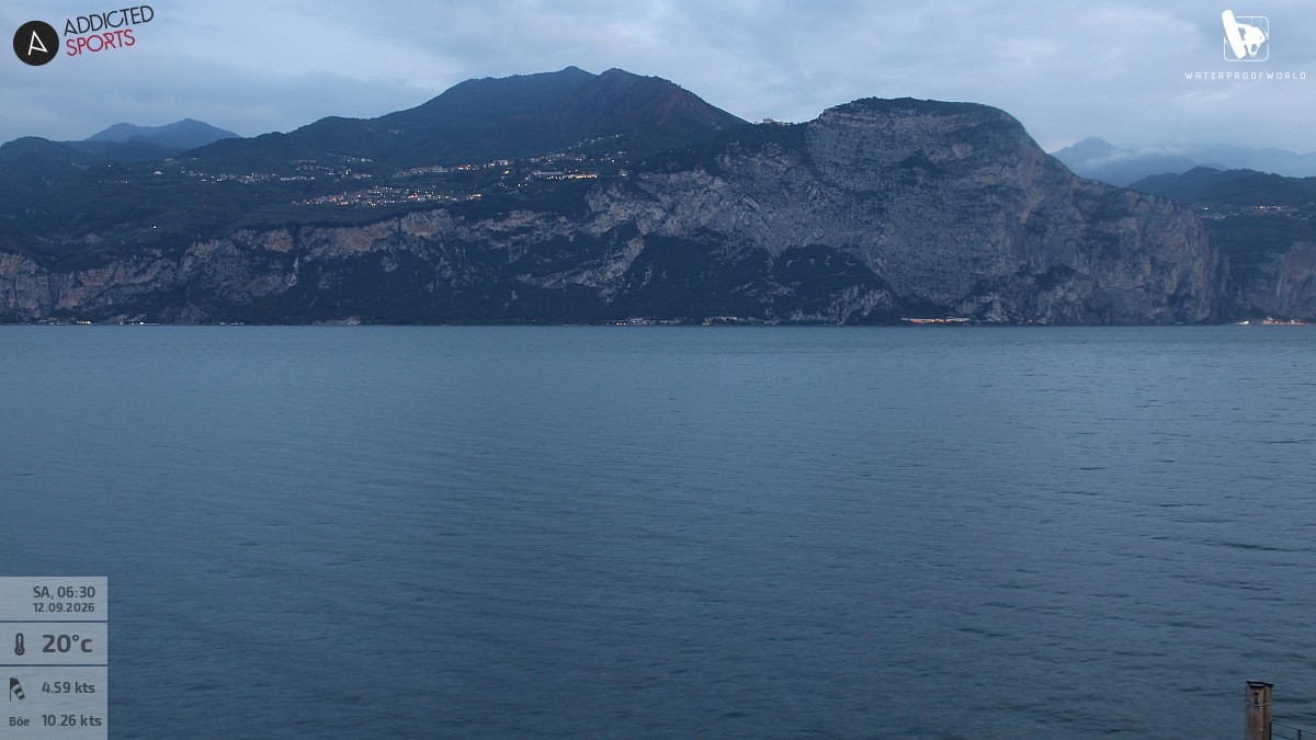 Archiv Foto Webcam Gardasee - Brenzone