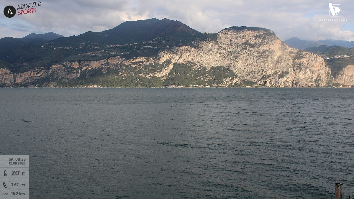 Archiv Foto Webcam Gardasee - Brenzone