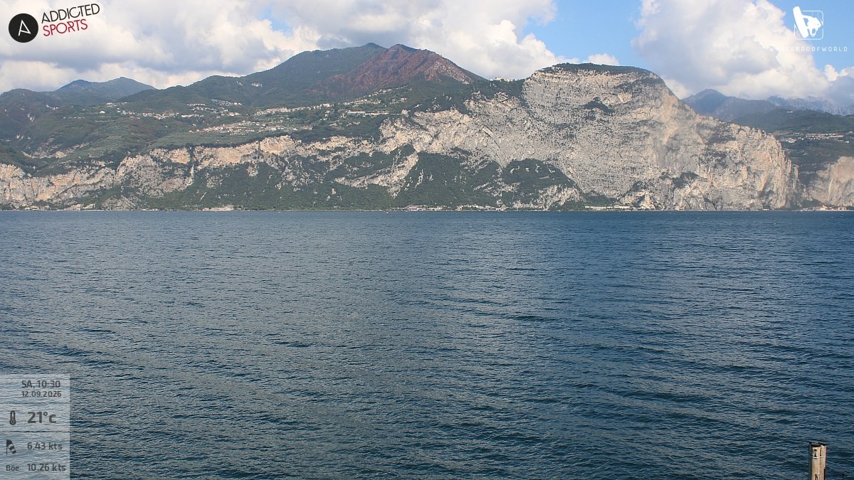 Archiv Foto Webcam Gardasee - Brenzone
