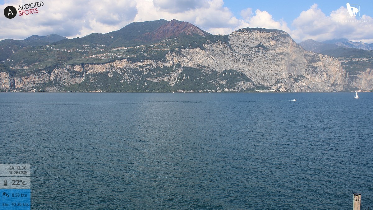 Archiv Foto Webcam Gardasee - Brenzone