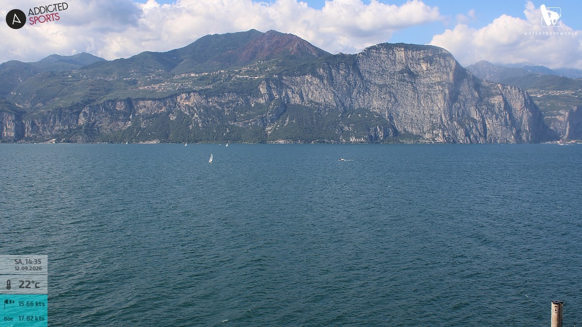 Archiv Foto Webcam Gardasee - Brenzone