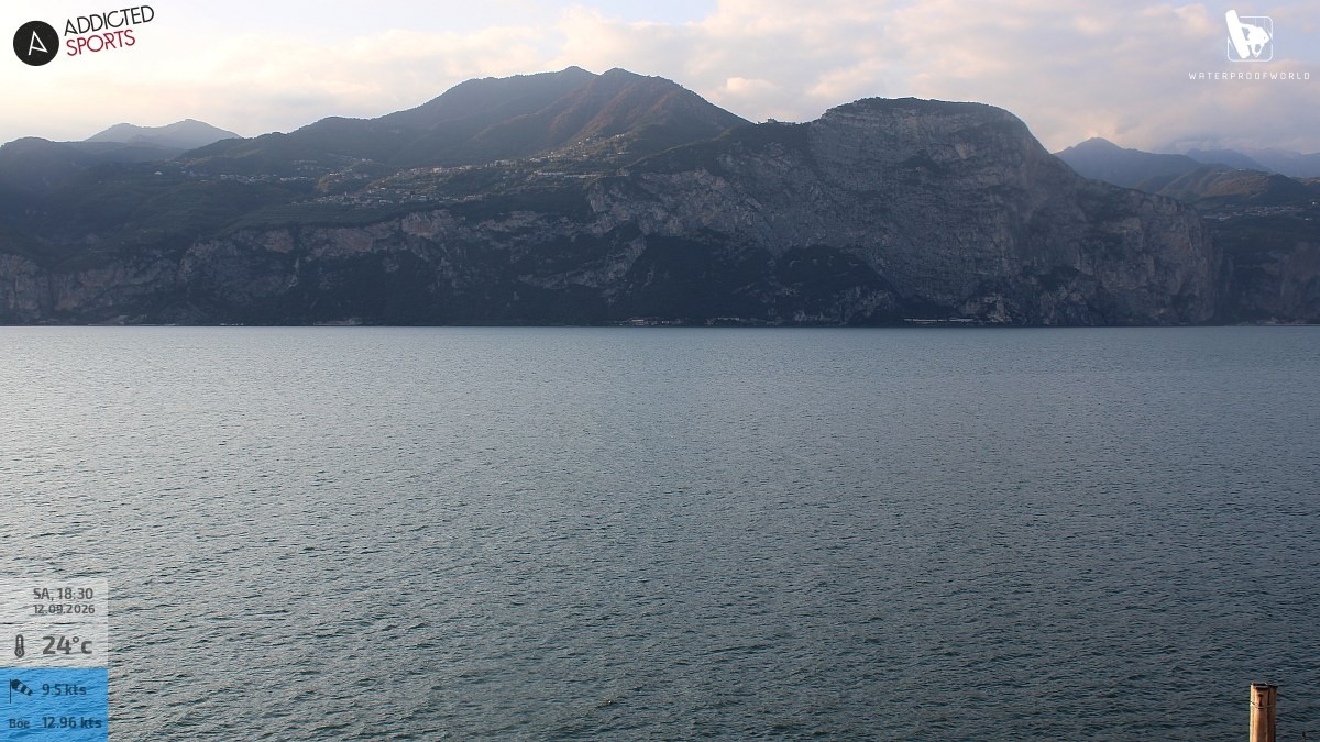 Archiv Foto Webcam Gardasee - Brenzone