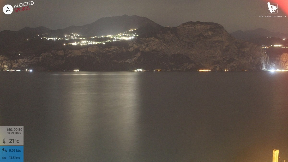 Archiv Foto Webcam Gardasee - Brenzone
