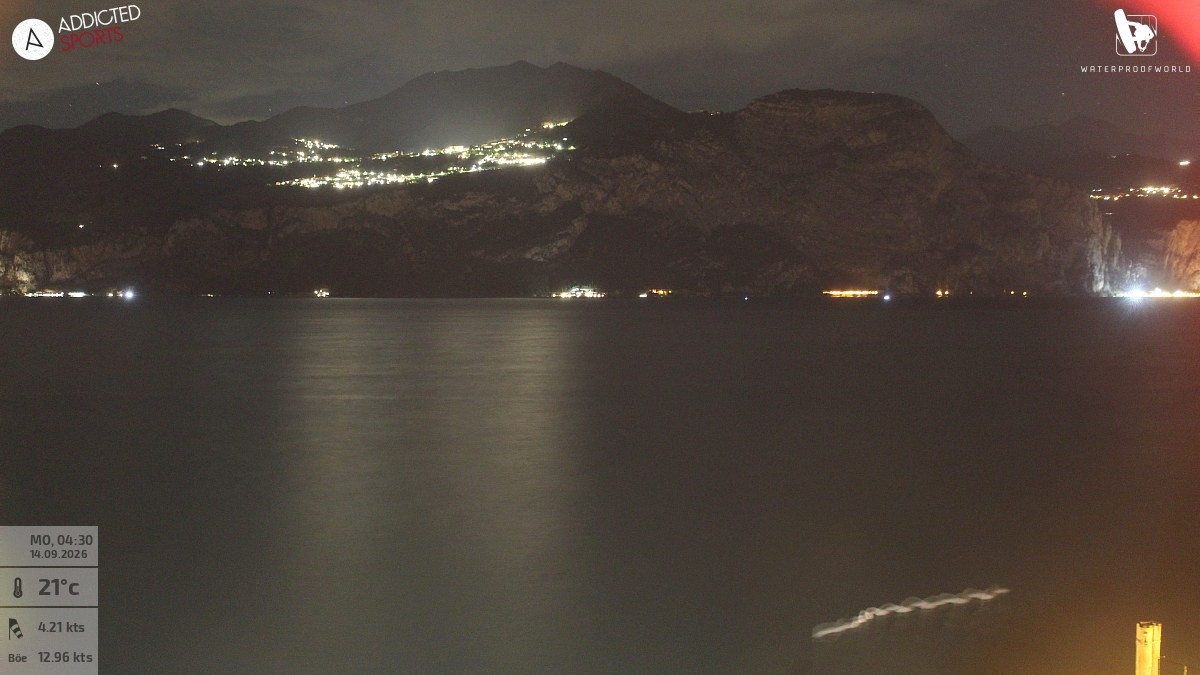 Archiv Foto Webcam Gardasee - Brenzone