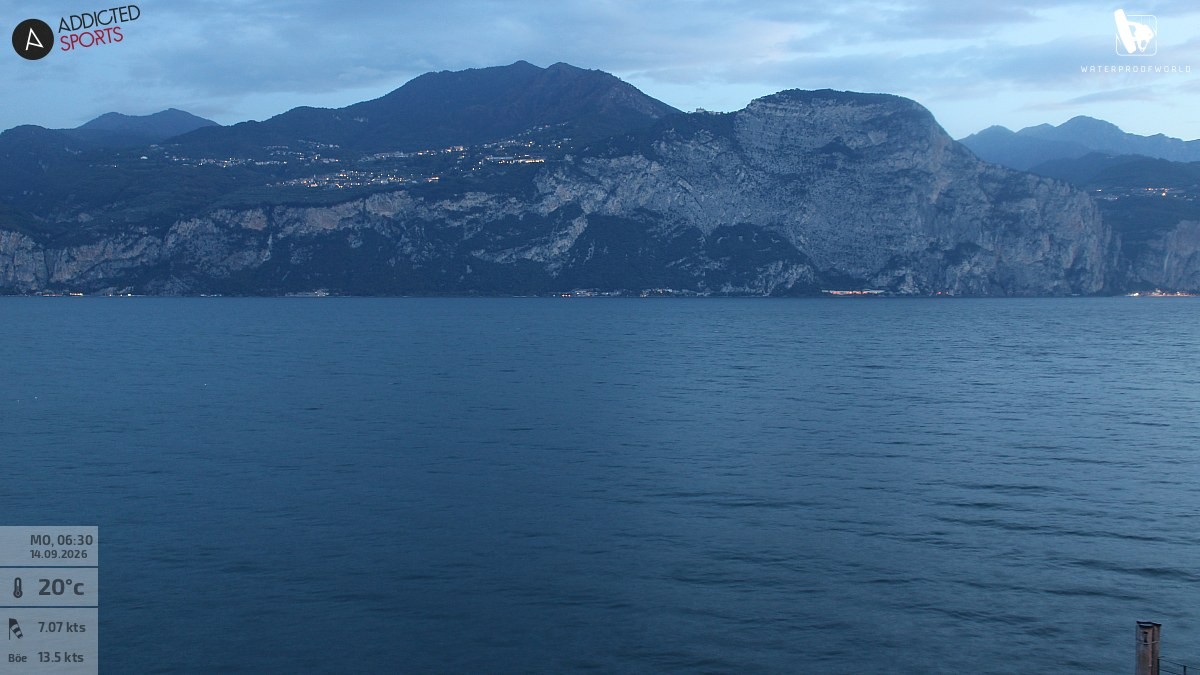 Archiv Foto Webcam Gardasee - Brenzone