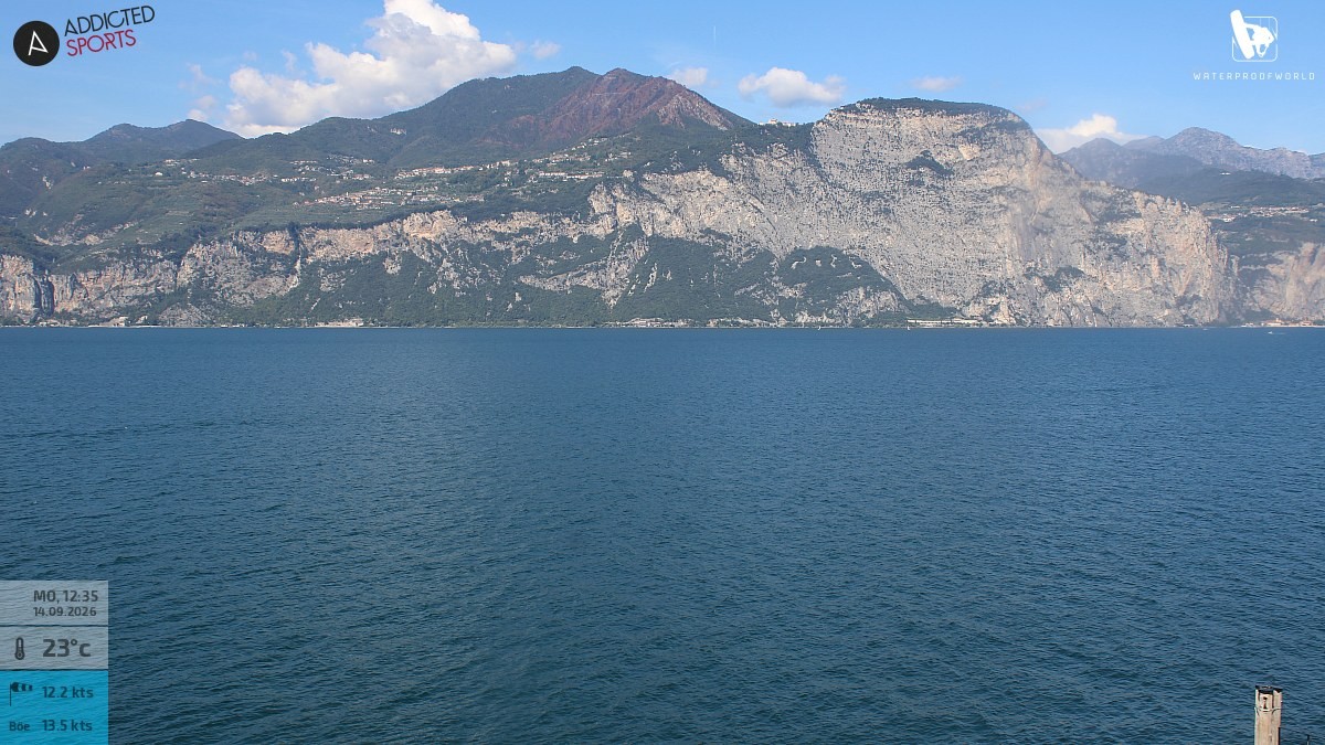 Archiv Foto Webcam Gardasee - Brenzone