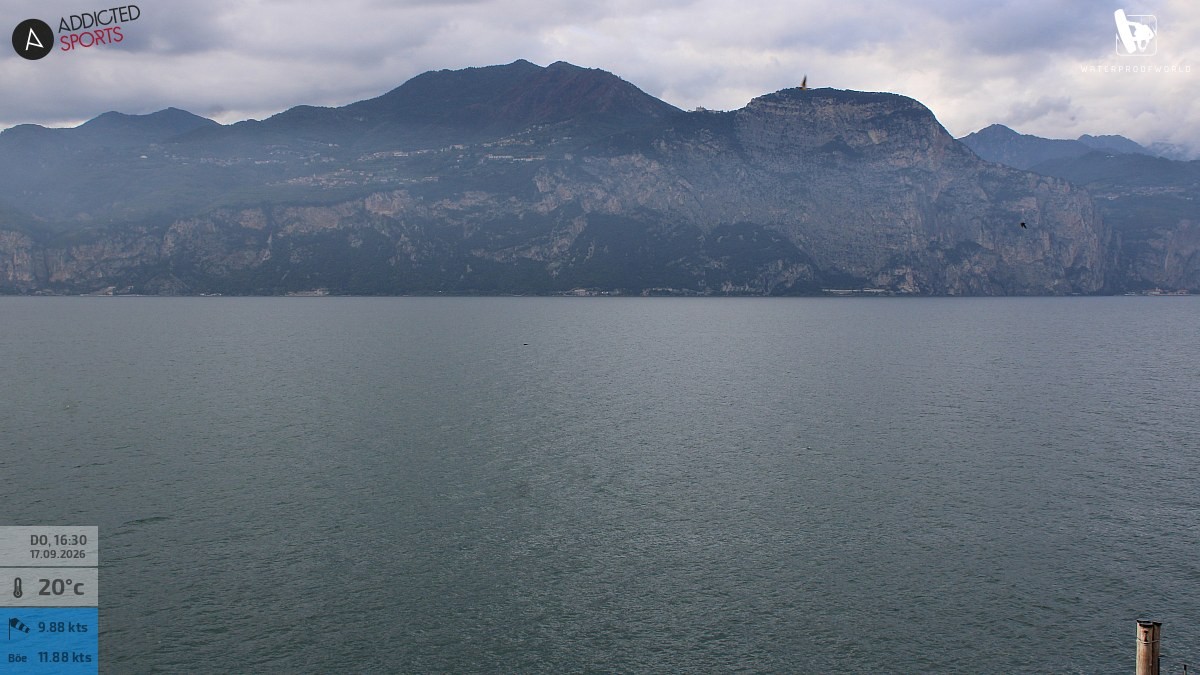 Archiv Foto Webcam Gardasee - Brenzone