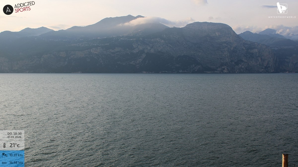 Archiv Foto Webcam Gardasee - Brenzone