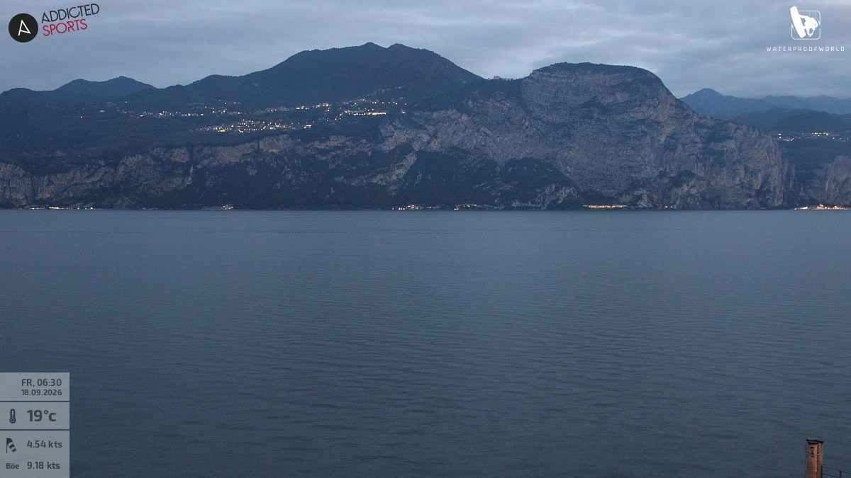 Archiv Foto Webcam Gardasee - Brenzone