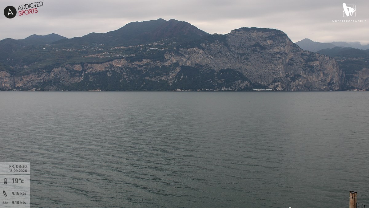 Archiv Foto Webcam Gardasee - Brenzone