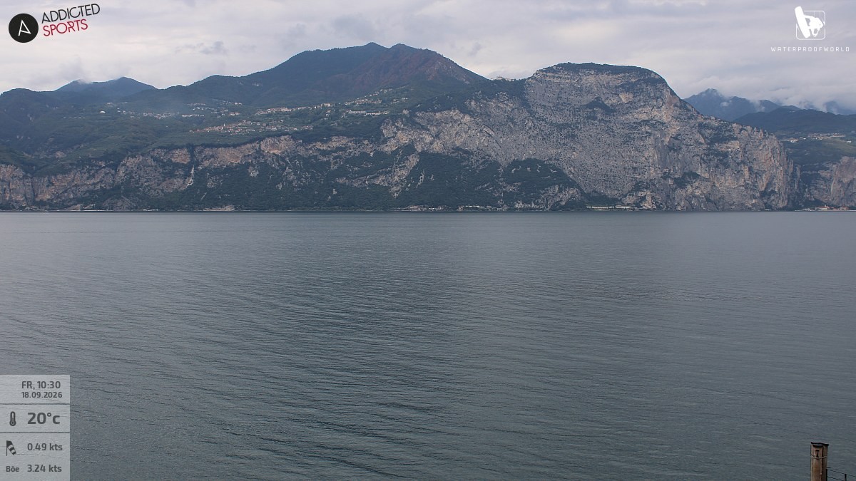 Archiv Foto Webcam Gardasee - Brenzone