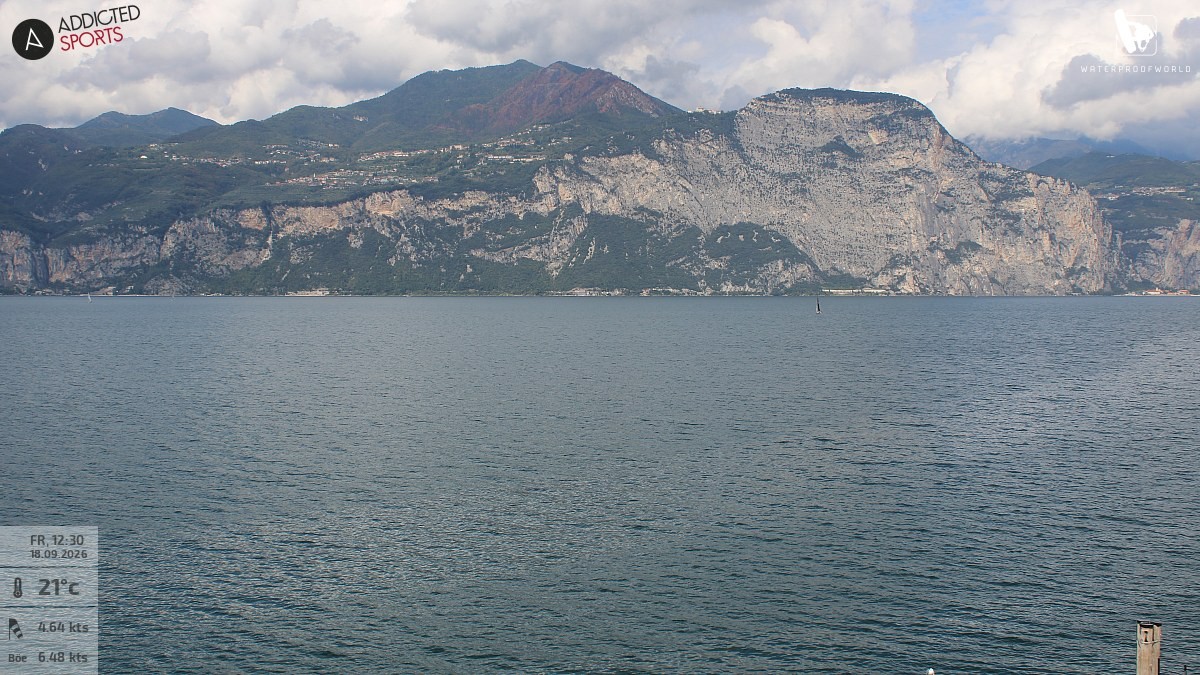 Archiv Foto Webcam Gardasee - Brenzone