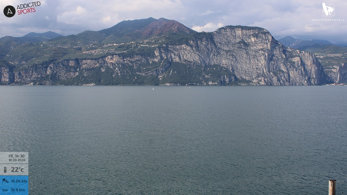 Archiv Foto Webcam Gardasee - Brenzone