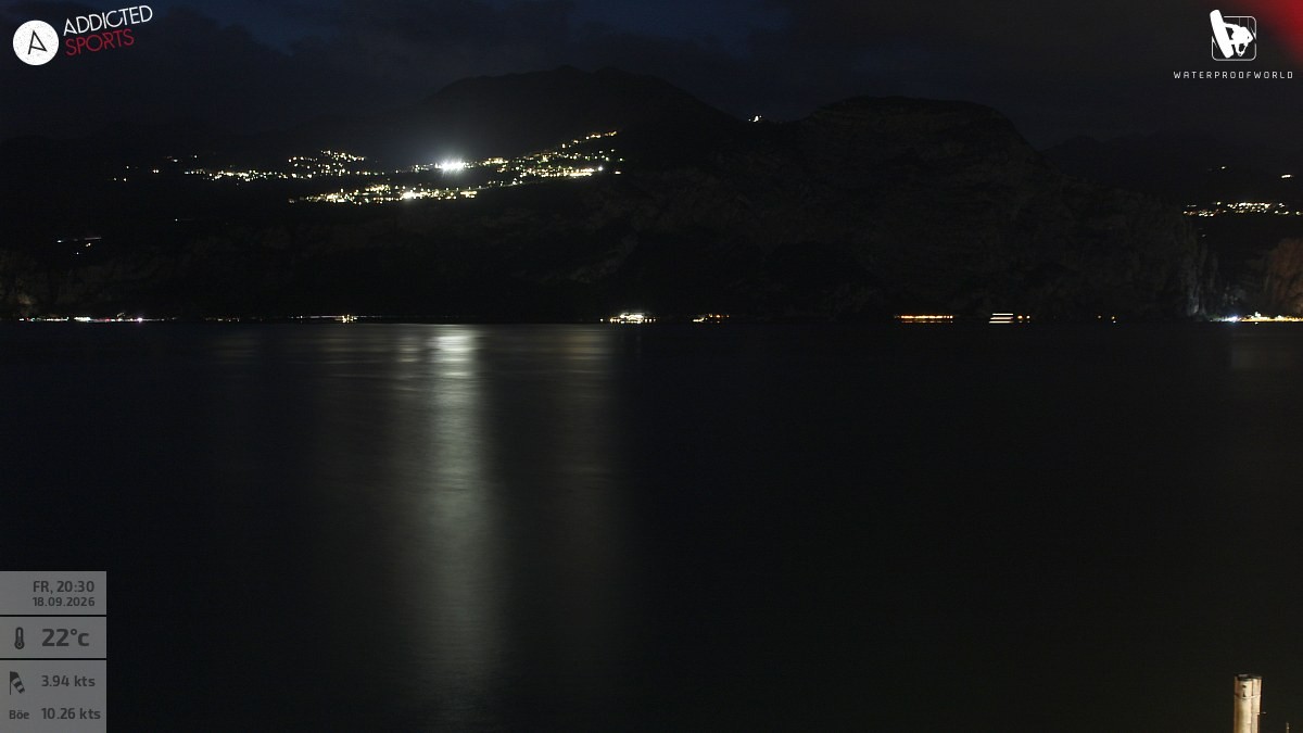 Archived image Webcam Lake Garda - Brenzone