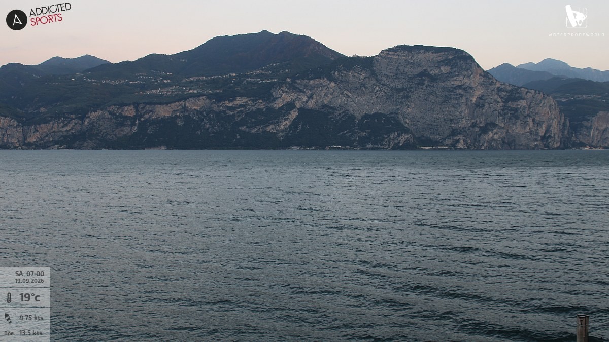Archiv Foto Webcam Gardasee - Brenzone