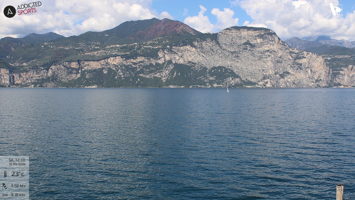 Archiv Foto Webcam Gardasee - Brenzone