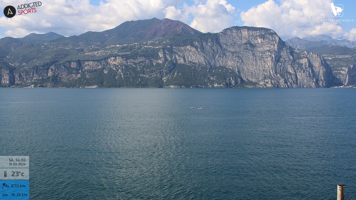 Archiv Foto Webcam Gardasee - Brenzone