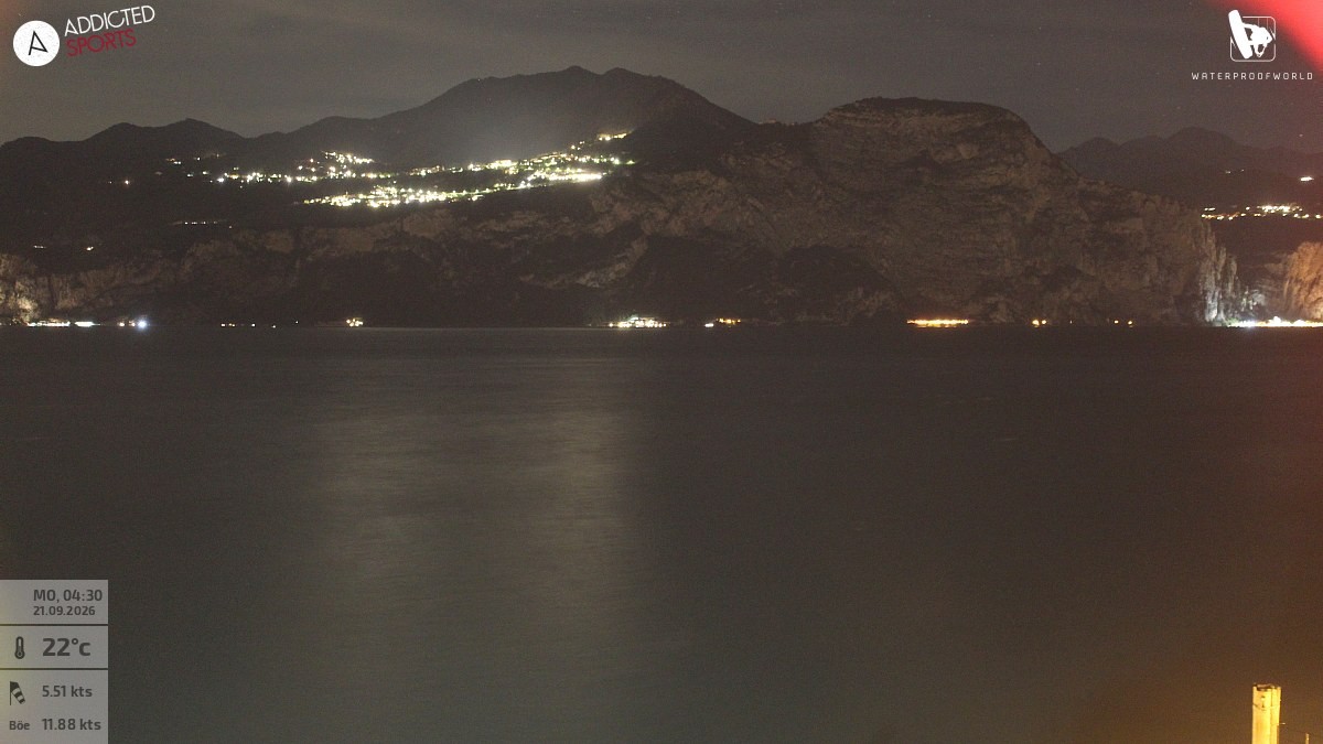 Archived image Webcam Lake Garda - Brenzone