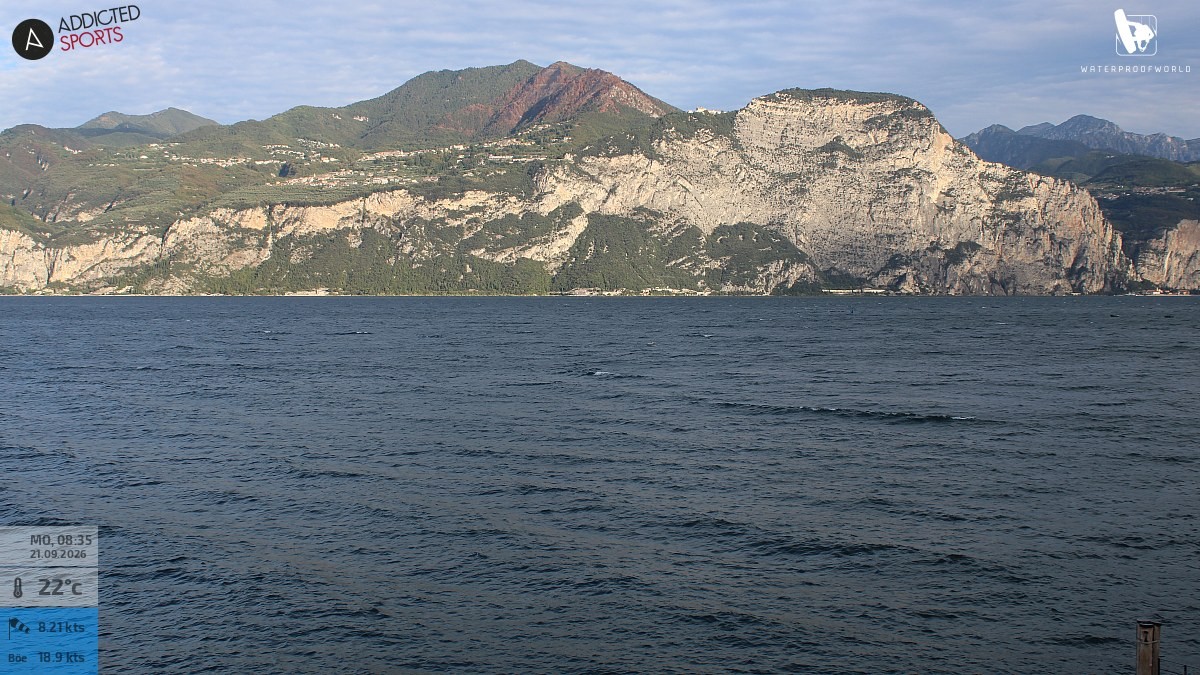 Archived image Webcam Lake Garda - Brenzone