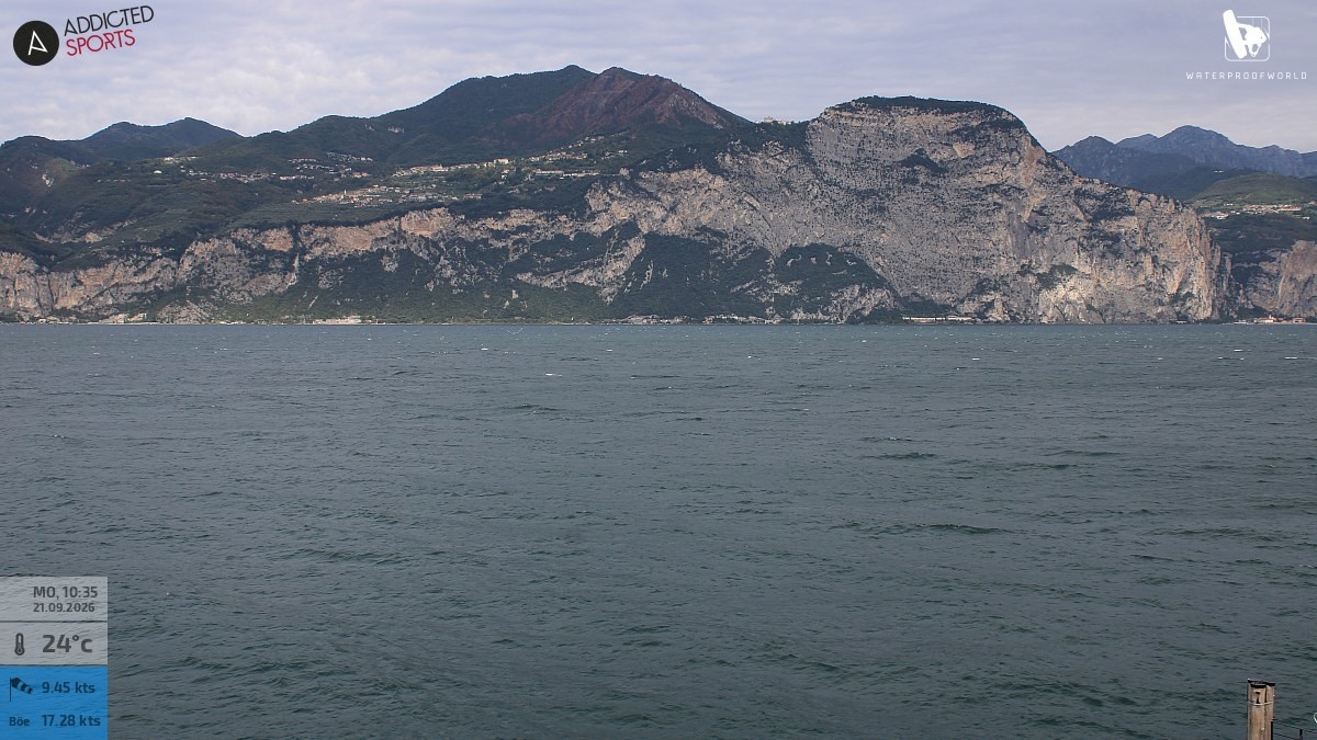 Archived image Webcam Lake Garda - Brenzone