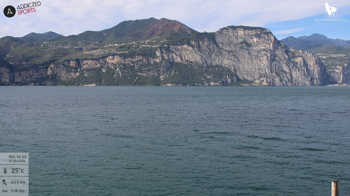 Archived image Webcam Lake Garda - Brenzone