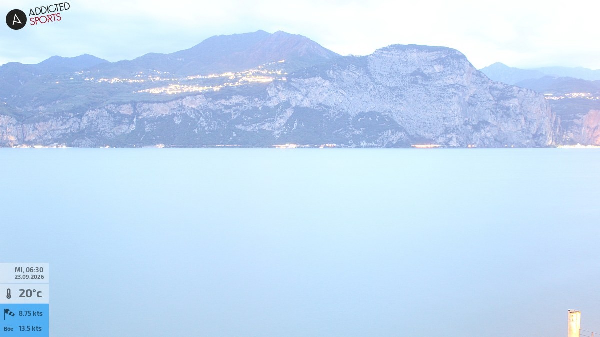 Archiv Foto Webcam Gardasee - Brenzone