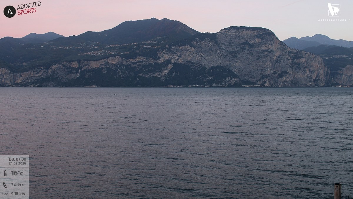 Archiv Foto Webcam Gardasee - Brenzone