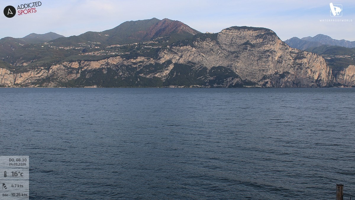 Archiv Foto Webcam Gardasee - Brenzone
